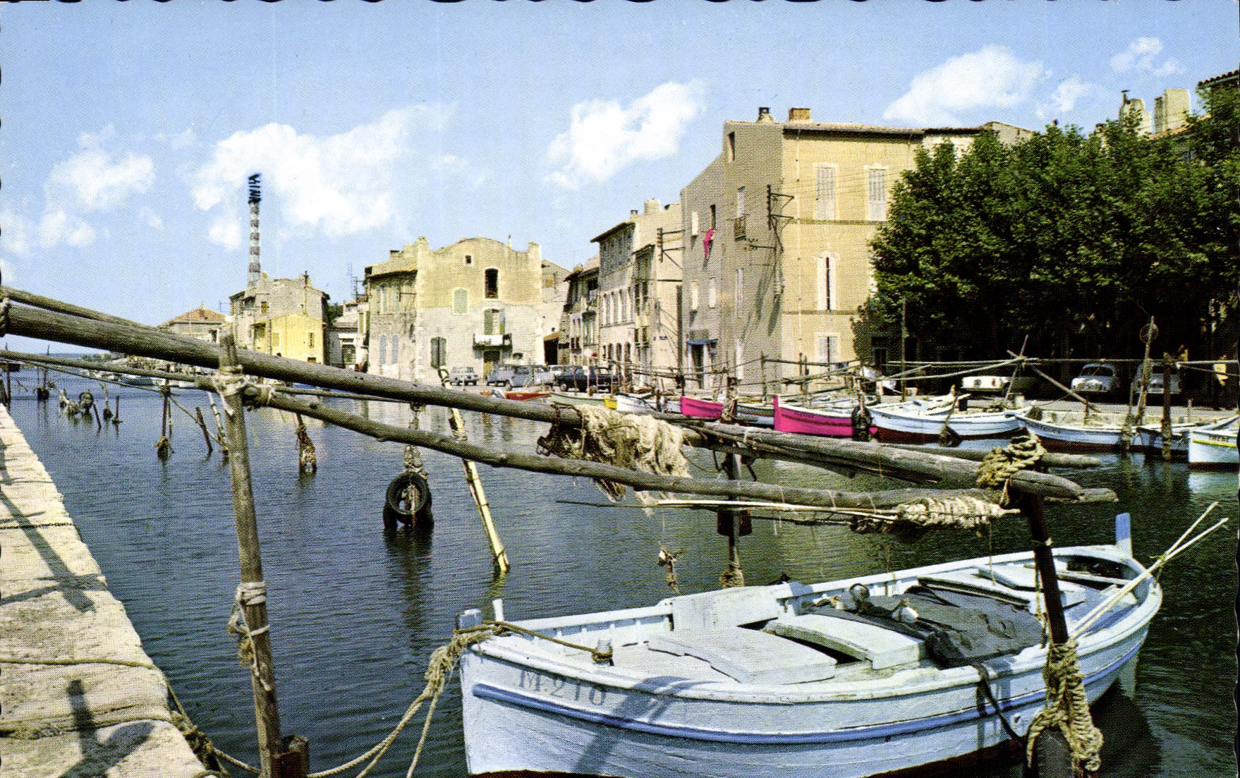 CPSM Martigues La Venise Provencale Ses Canaux Bordes De Maisons