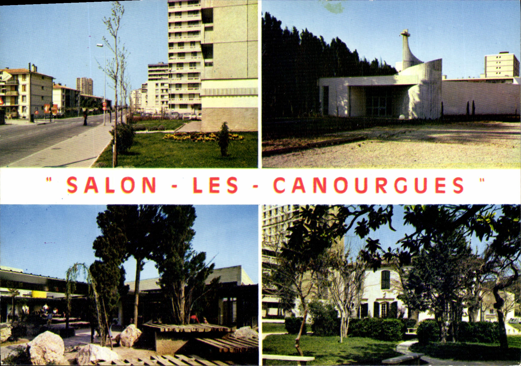 CPSM Salon Les Canourgues