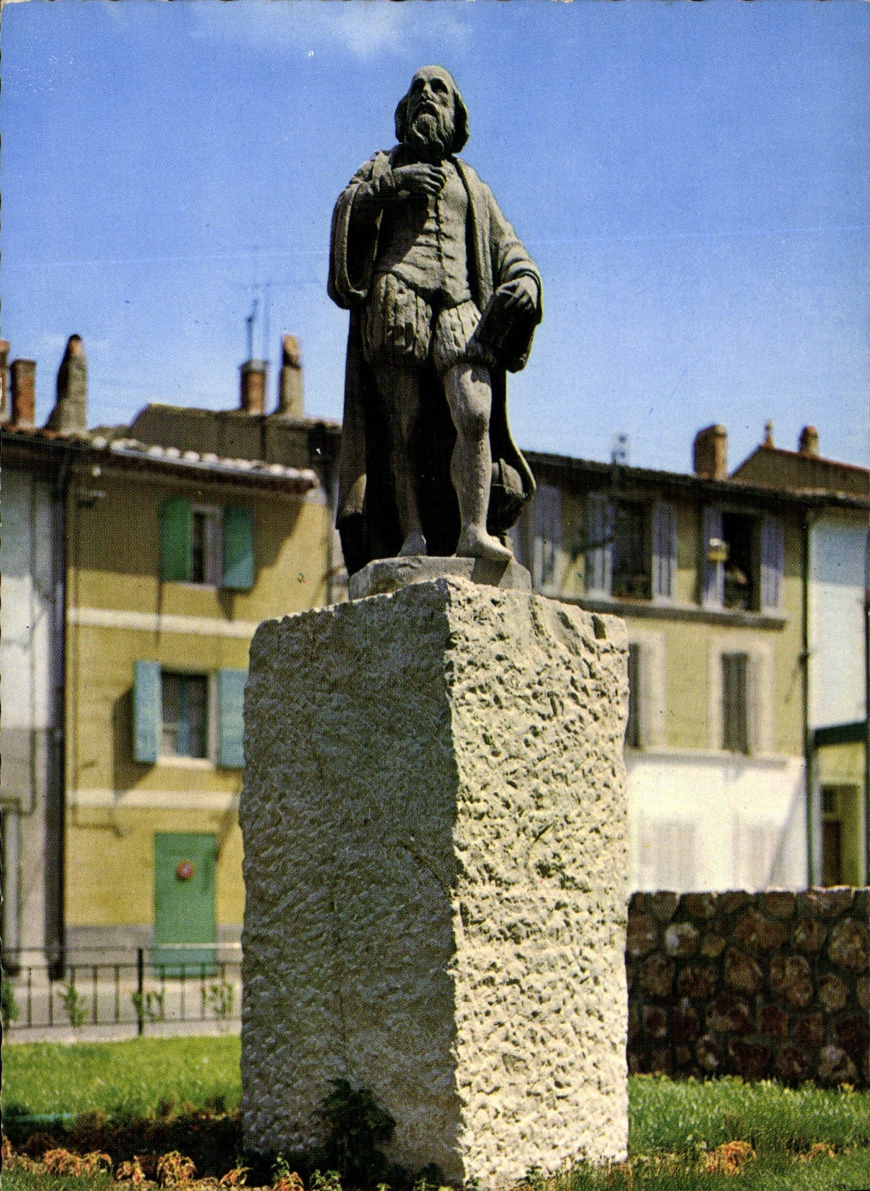CPSM Salon De Provence La Statue Du Celebre Astrologue NOSTRADAMUS 1556