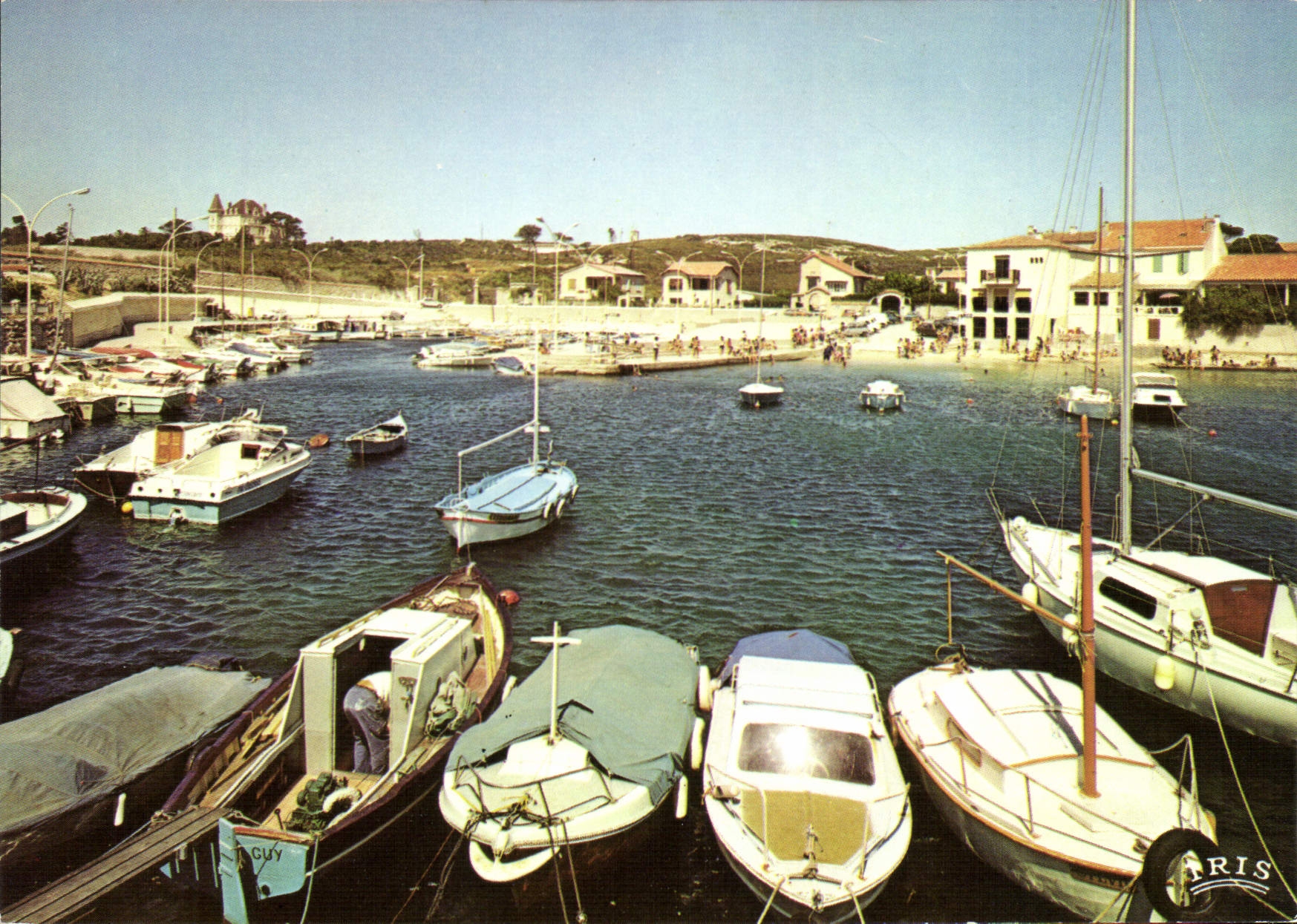 CPSM Sausset Les Pins Vue D'Ensemble Du Port
