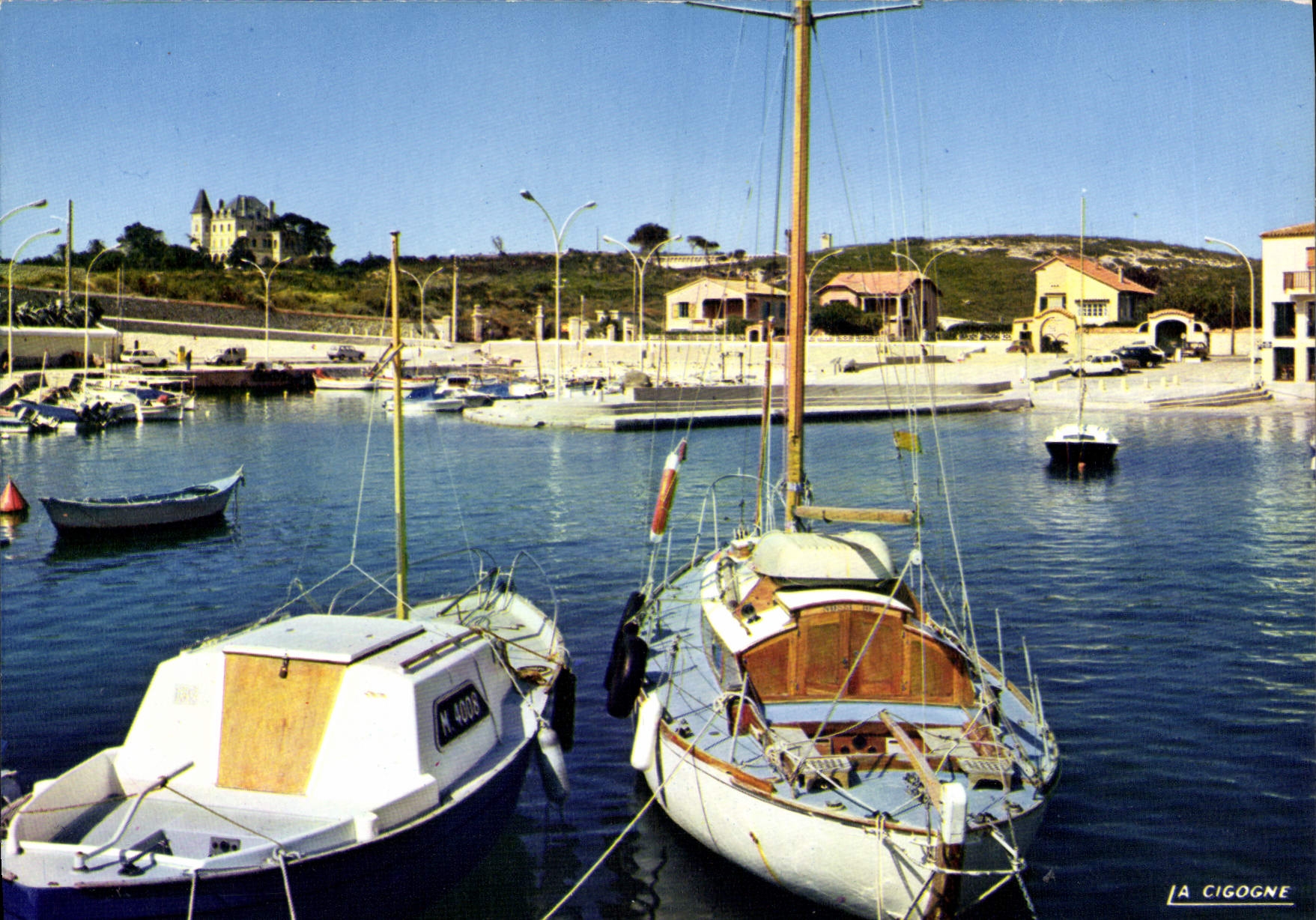 CPSM Sausset Les Pins Le Port