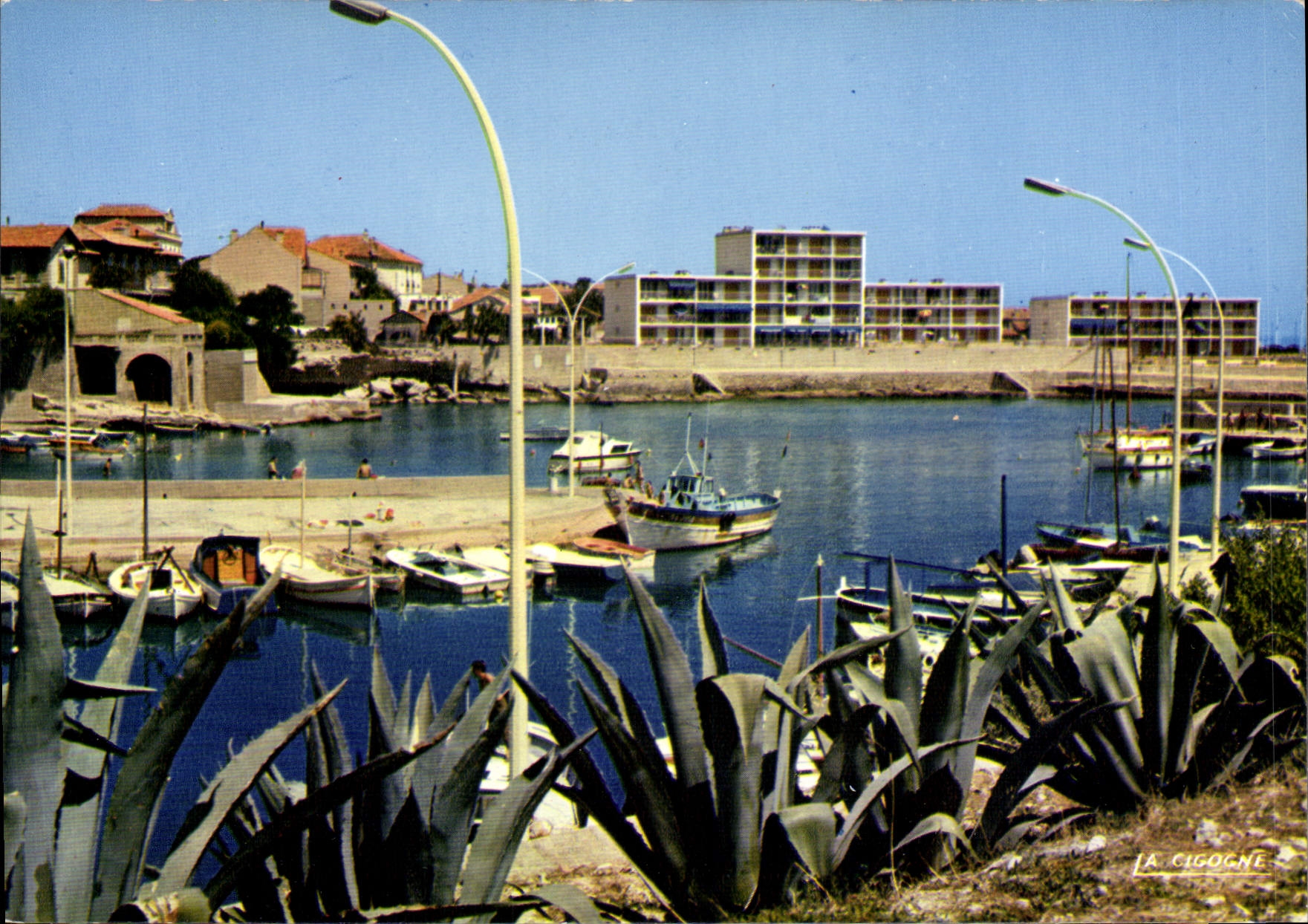 CPSM Sausset Les Pins Station Balneaire Le Port