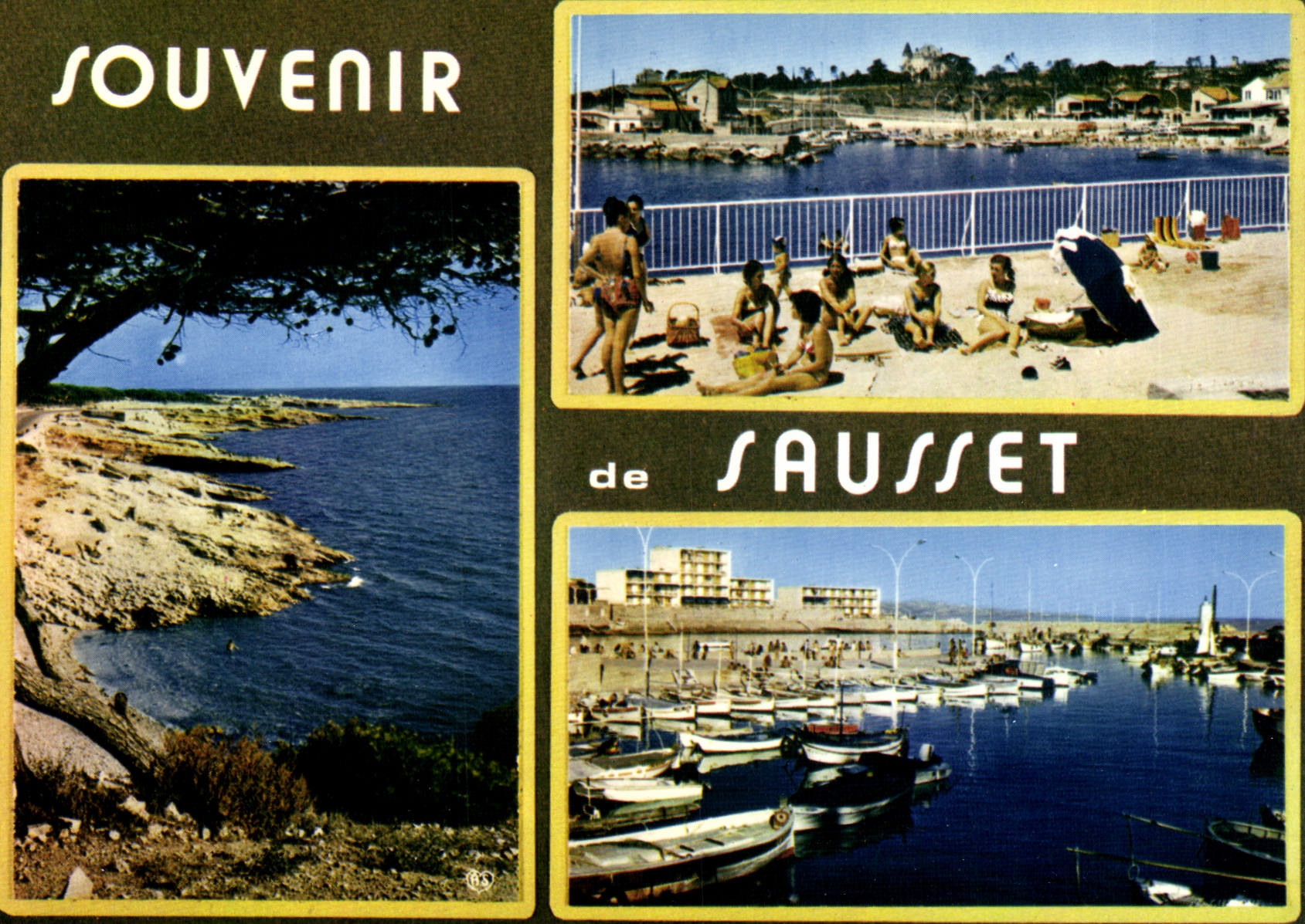 CPSM Souvenir De Sausset