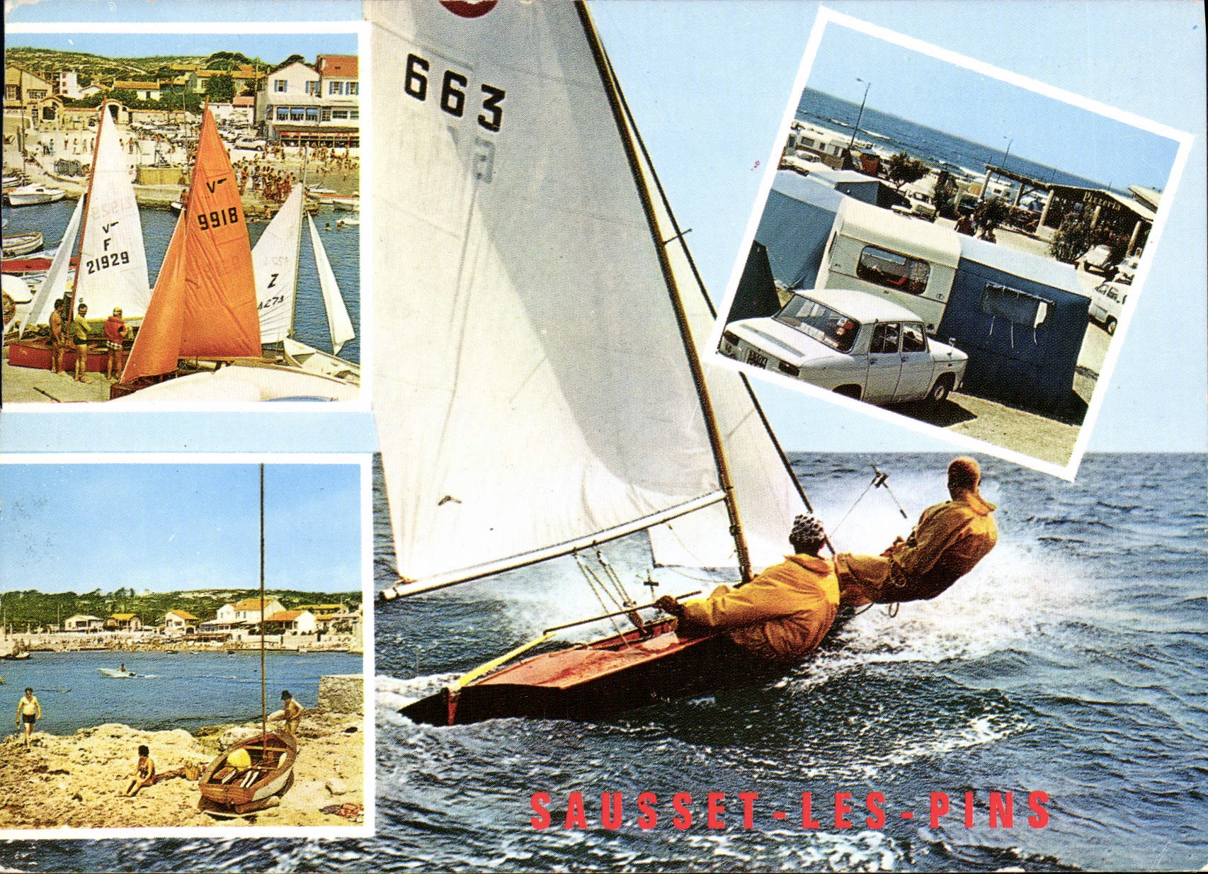 CPSM Sausset Les Pins