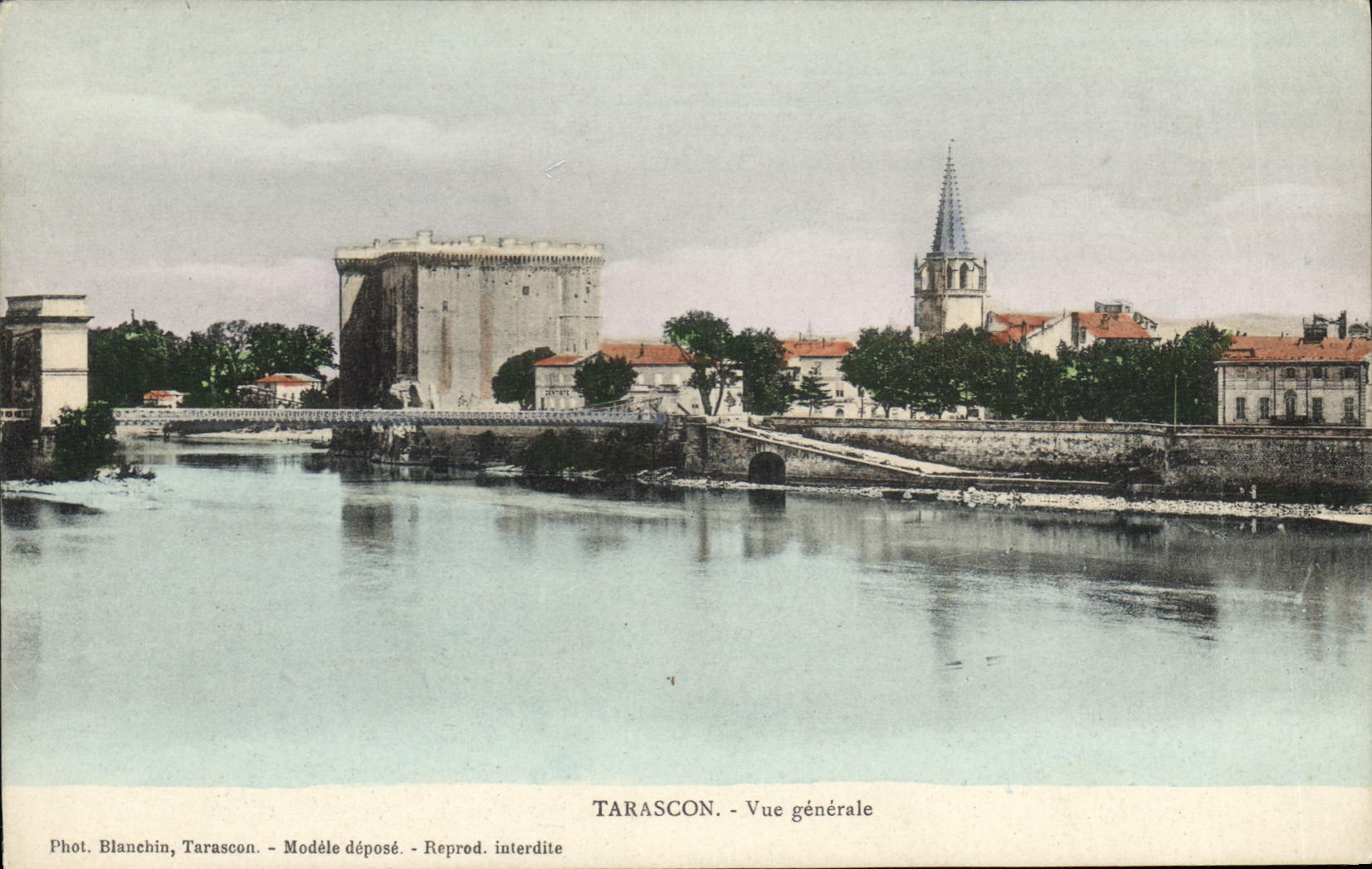 CPA Tarascon Vue Generale