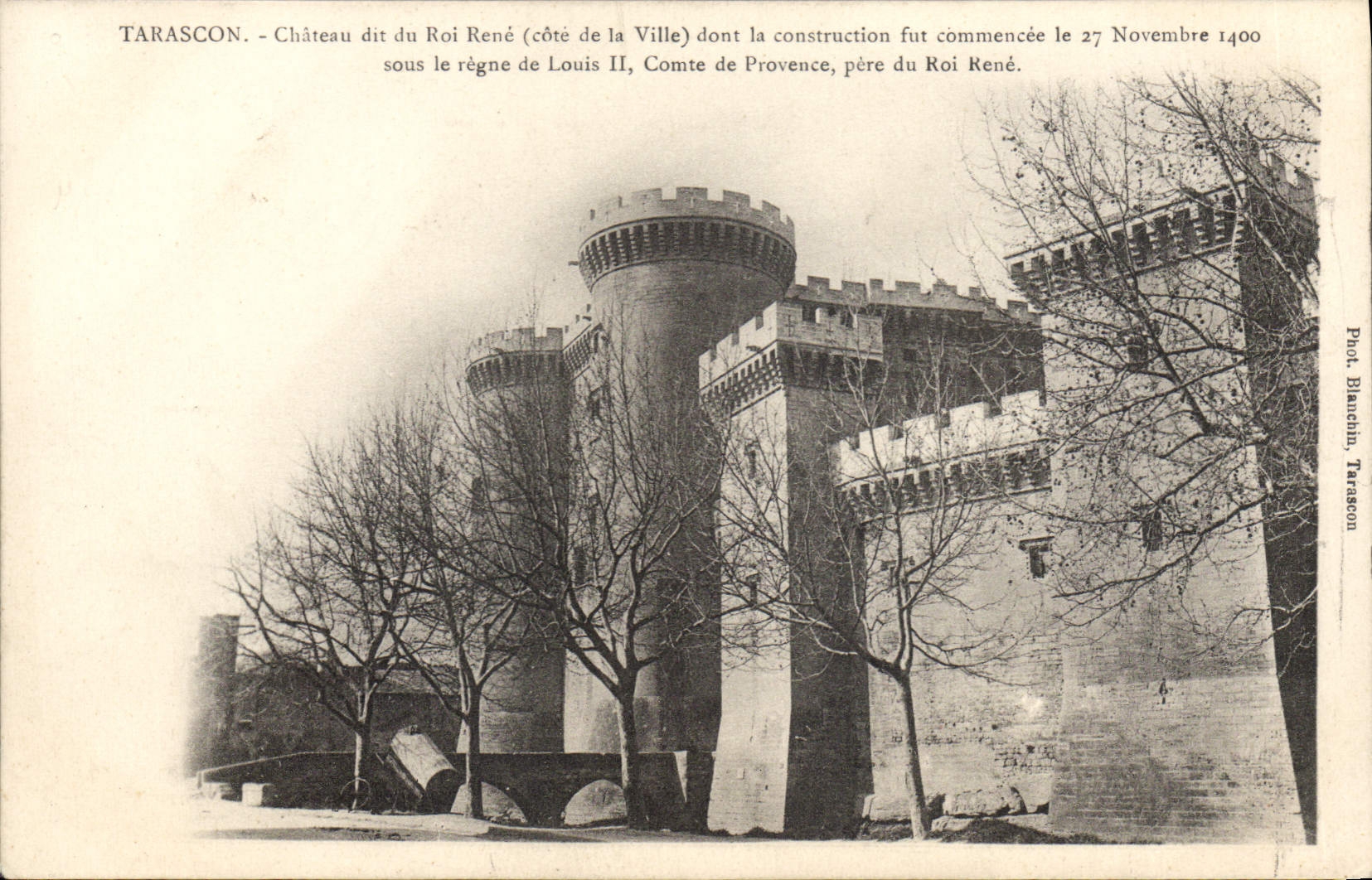 CPA Tarascon Chateau Dit Du Roi Rene