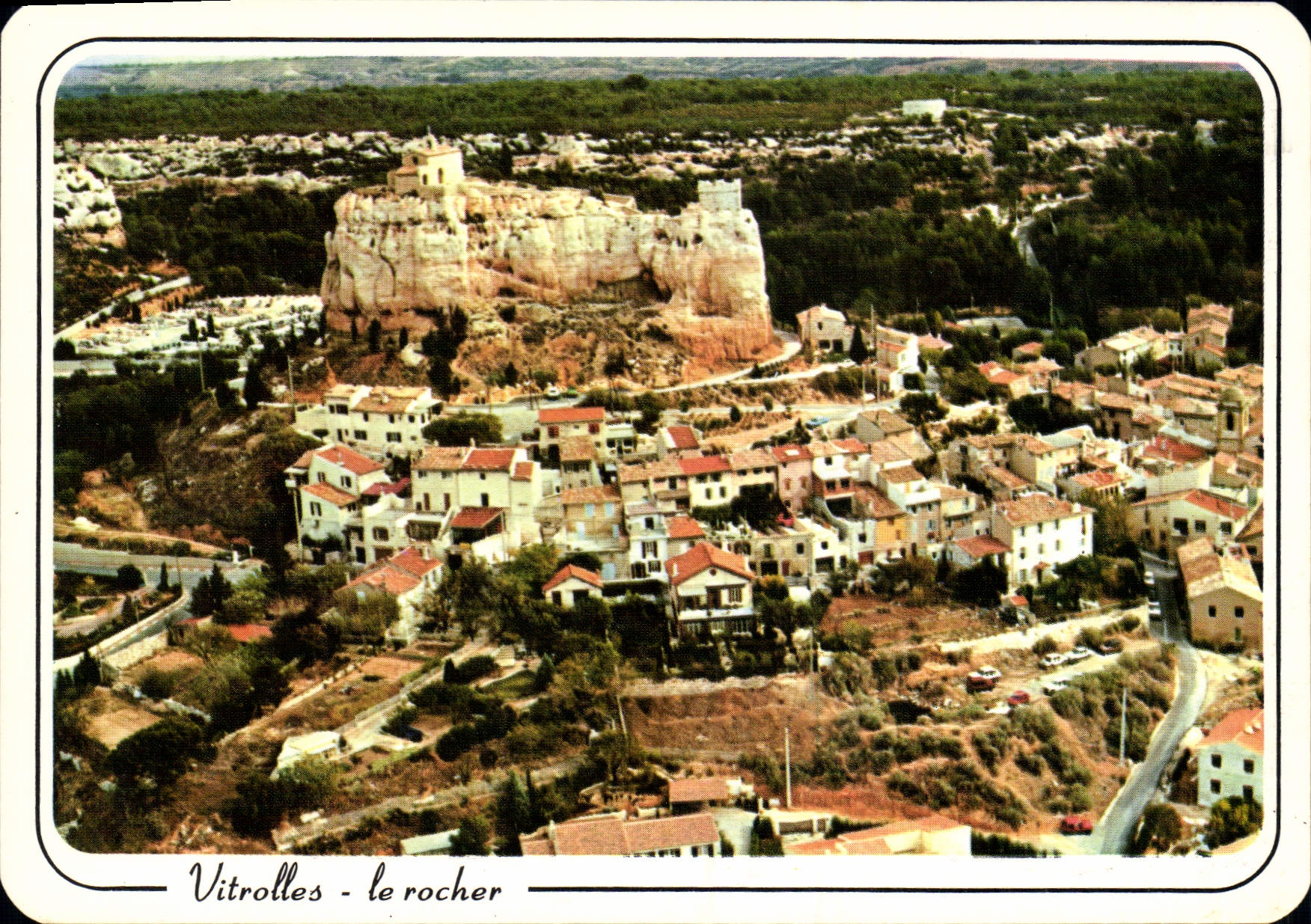 CPSM Vitrolles Le Rocher