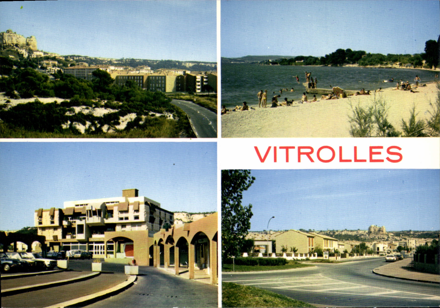 CPSM Souvenirs De Vitrolles