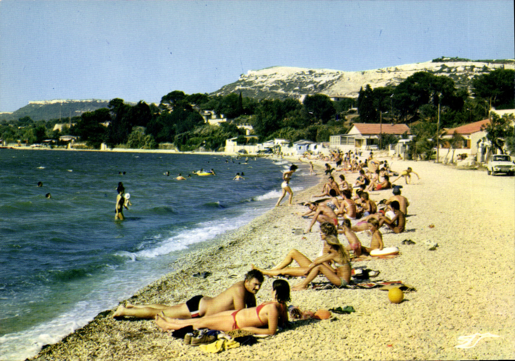 CPSM Vitrolles Plage De I'Agneau