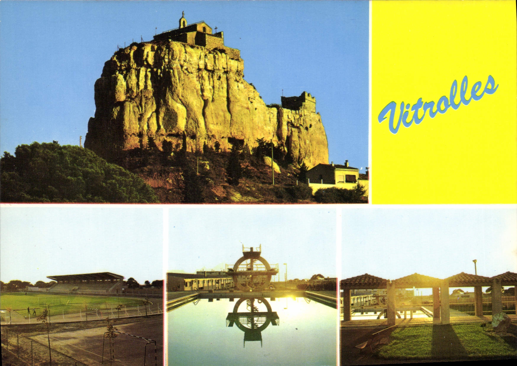 CPSM Souvenir De Vitrolles