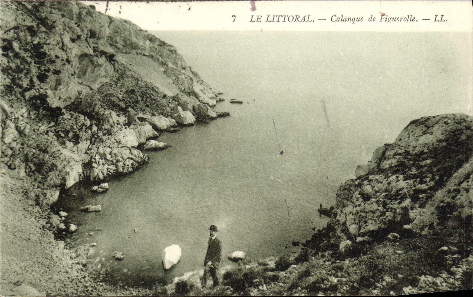 CPA Le Littoral Calanque De Figuerolle