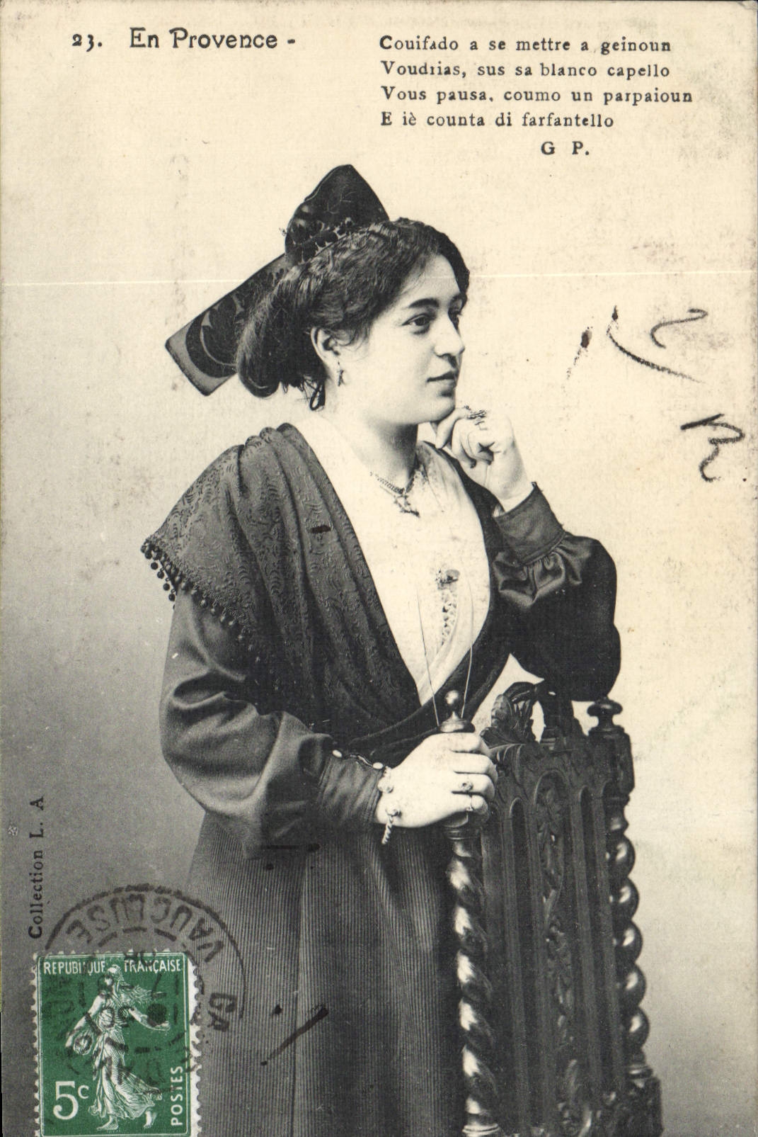 CPA En Provence Couifado