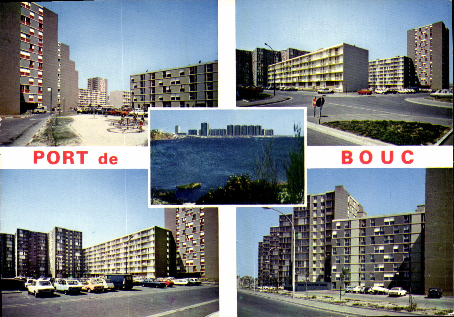 CPSM Port De Bouc Aigue Douce