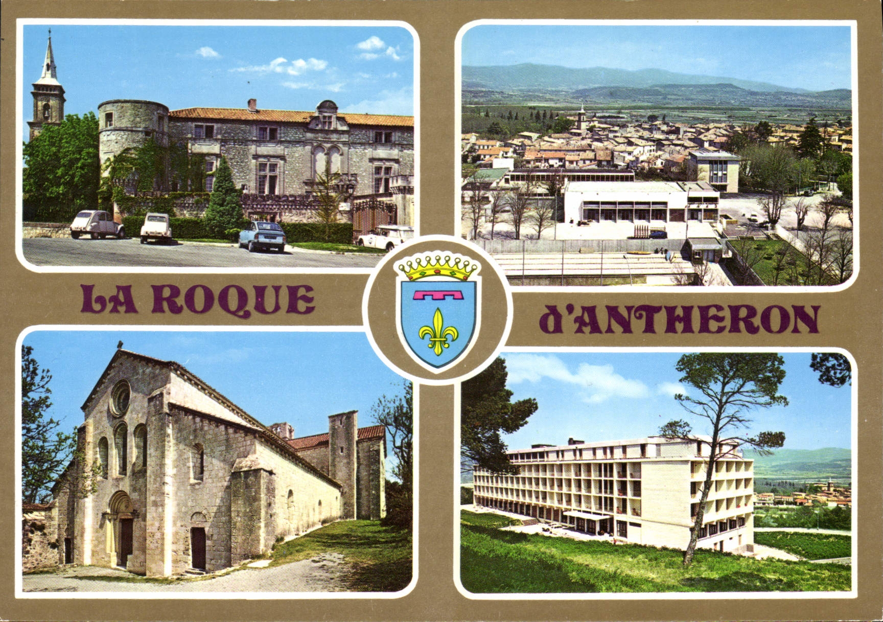 CPSM La Roque D'Antheron