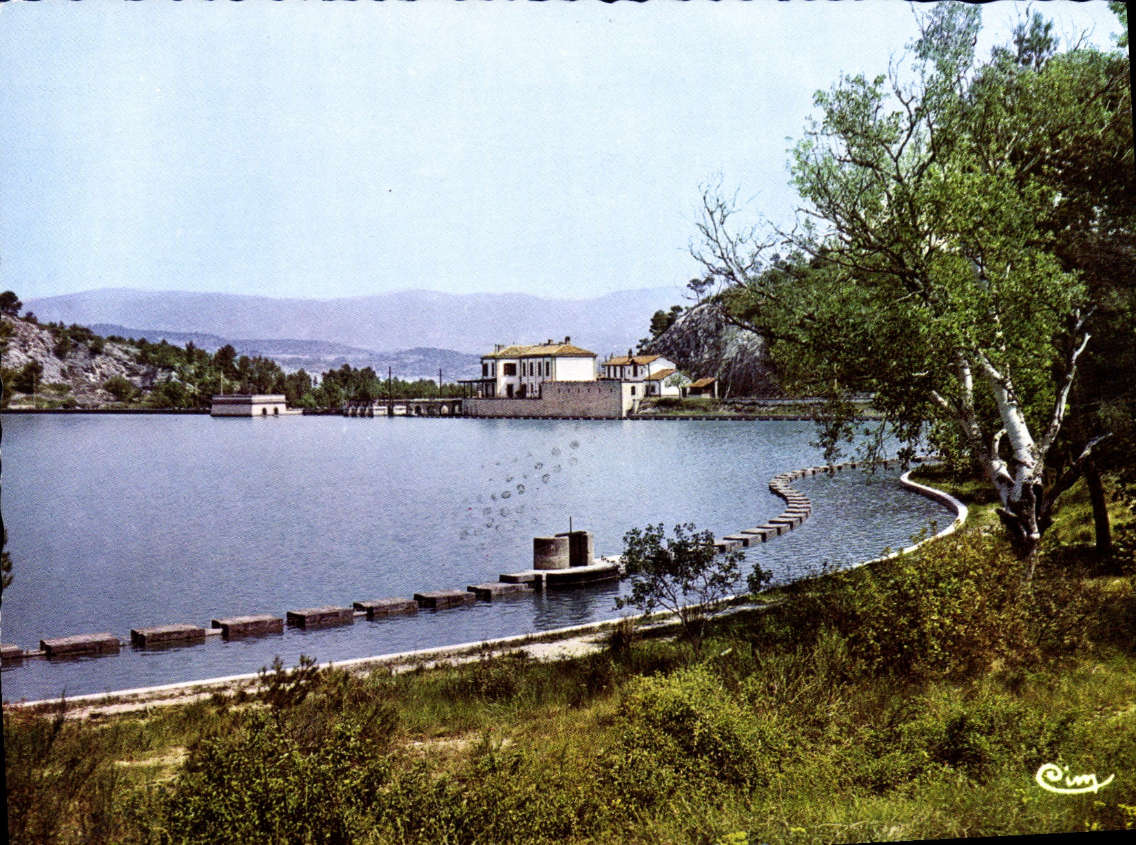 CPSM La Rouque D'Antheron Le Bassin De St Christophe