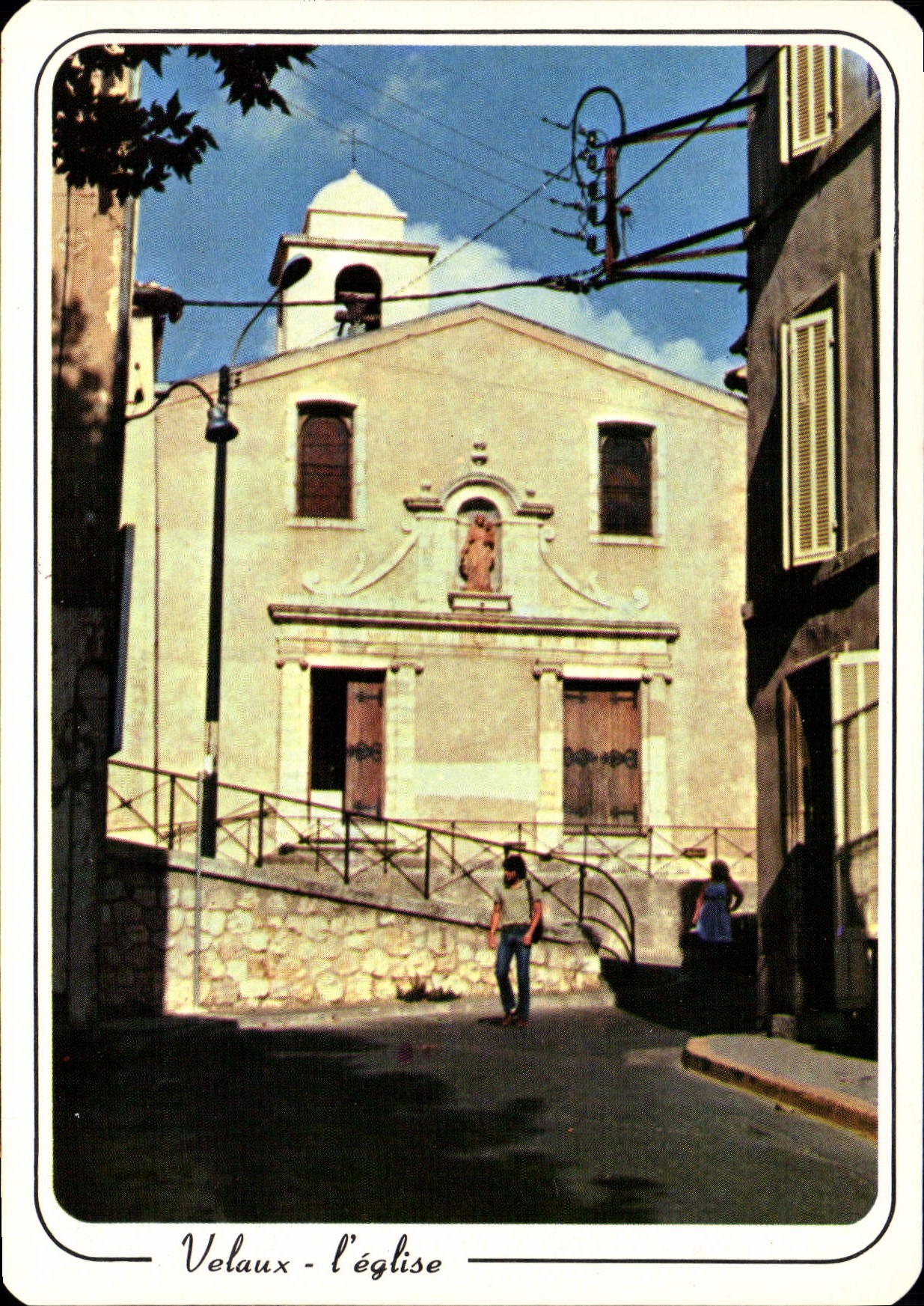 CPSM Velaux L'Eglise