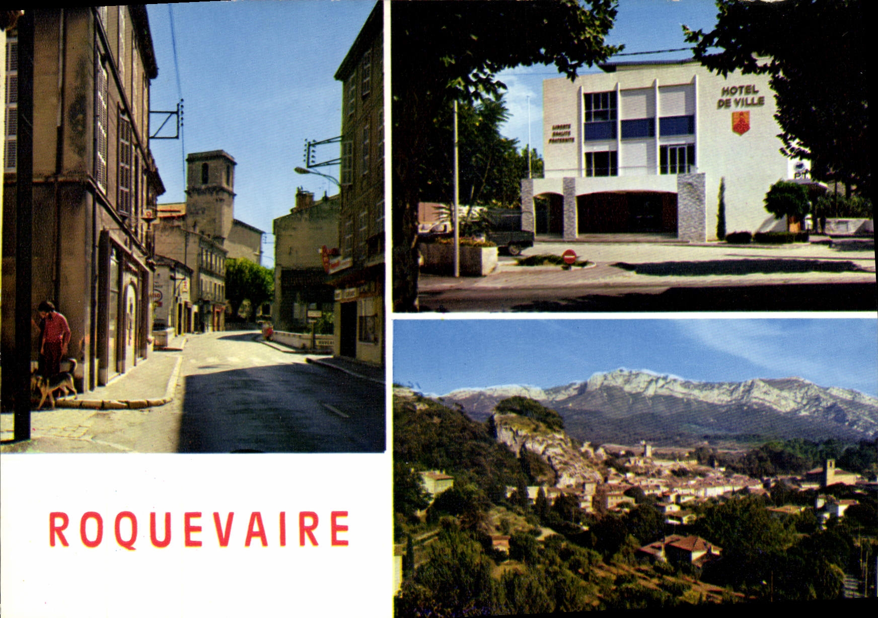 CPSM Roquevaire Souvenir