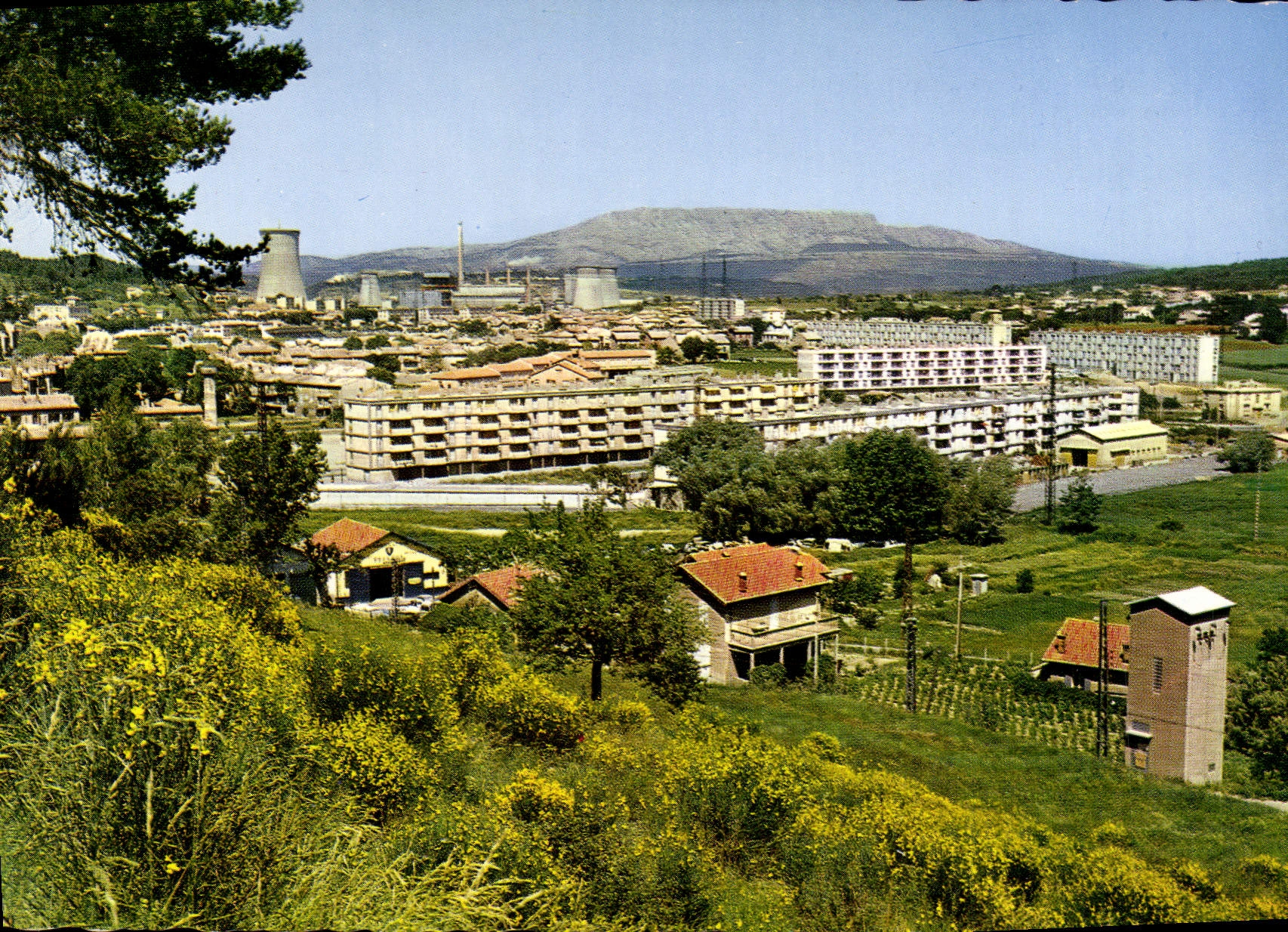 CPSM Gardanne Vue Generale Au Loin La Centrale thermique