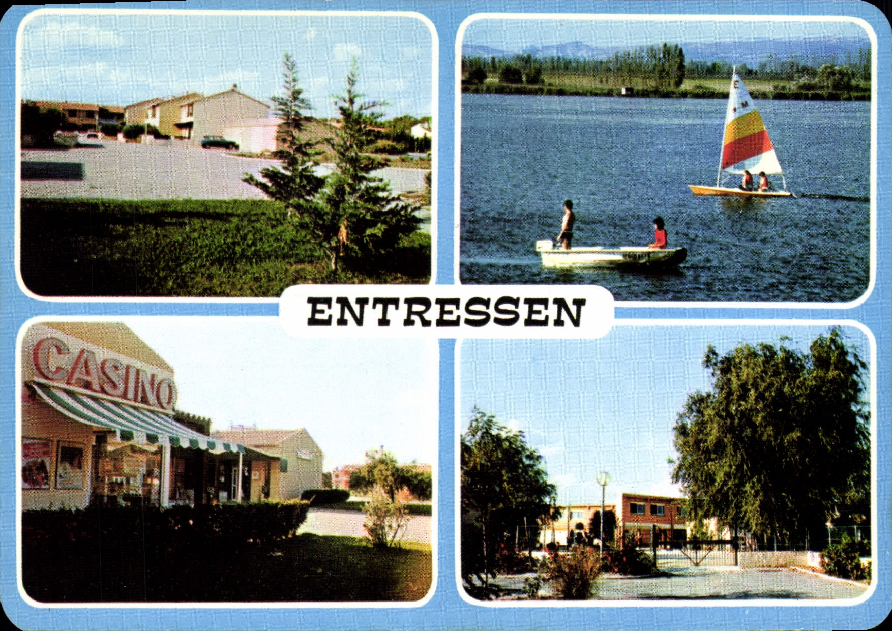 CPSM Entressen Divers aspects