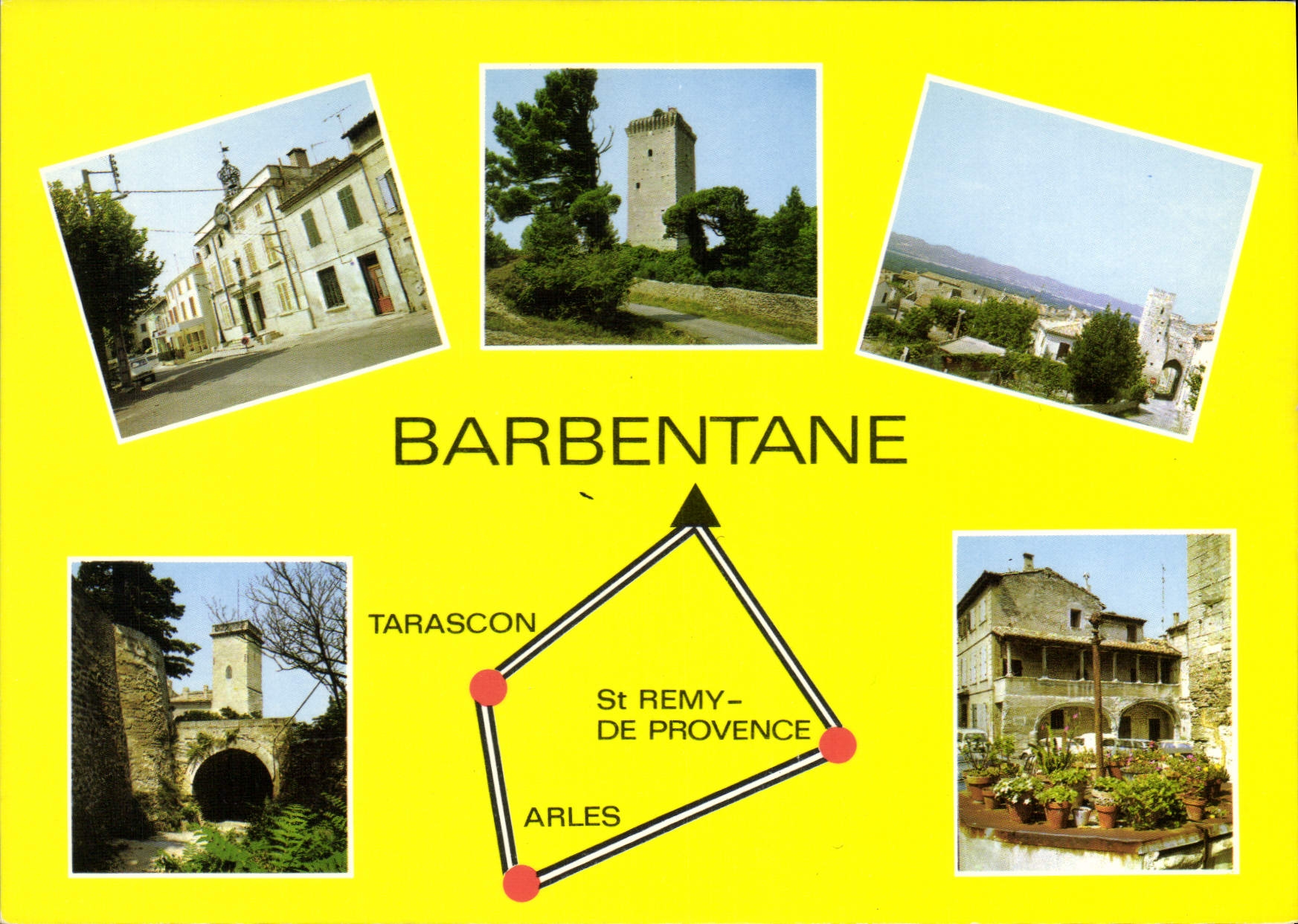 CPSM Barbentane Souvenir De