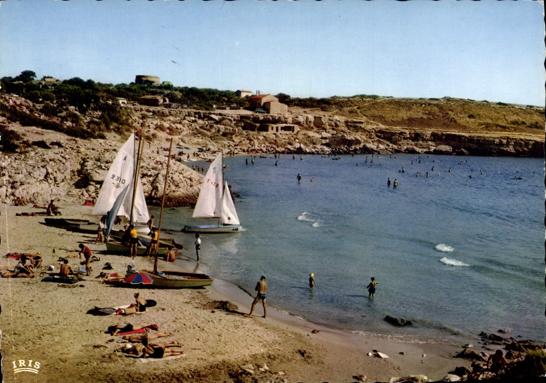 CPSM La Couronne La Plage De Sainte Croix