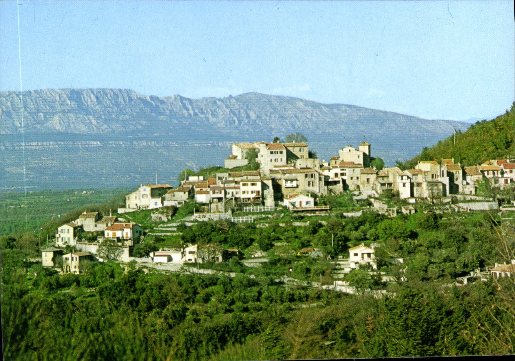 CPSM Mimet Vue Generale Et La Montagne Sainte Victoire