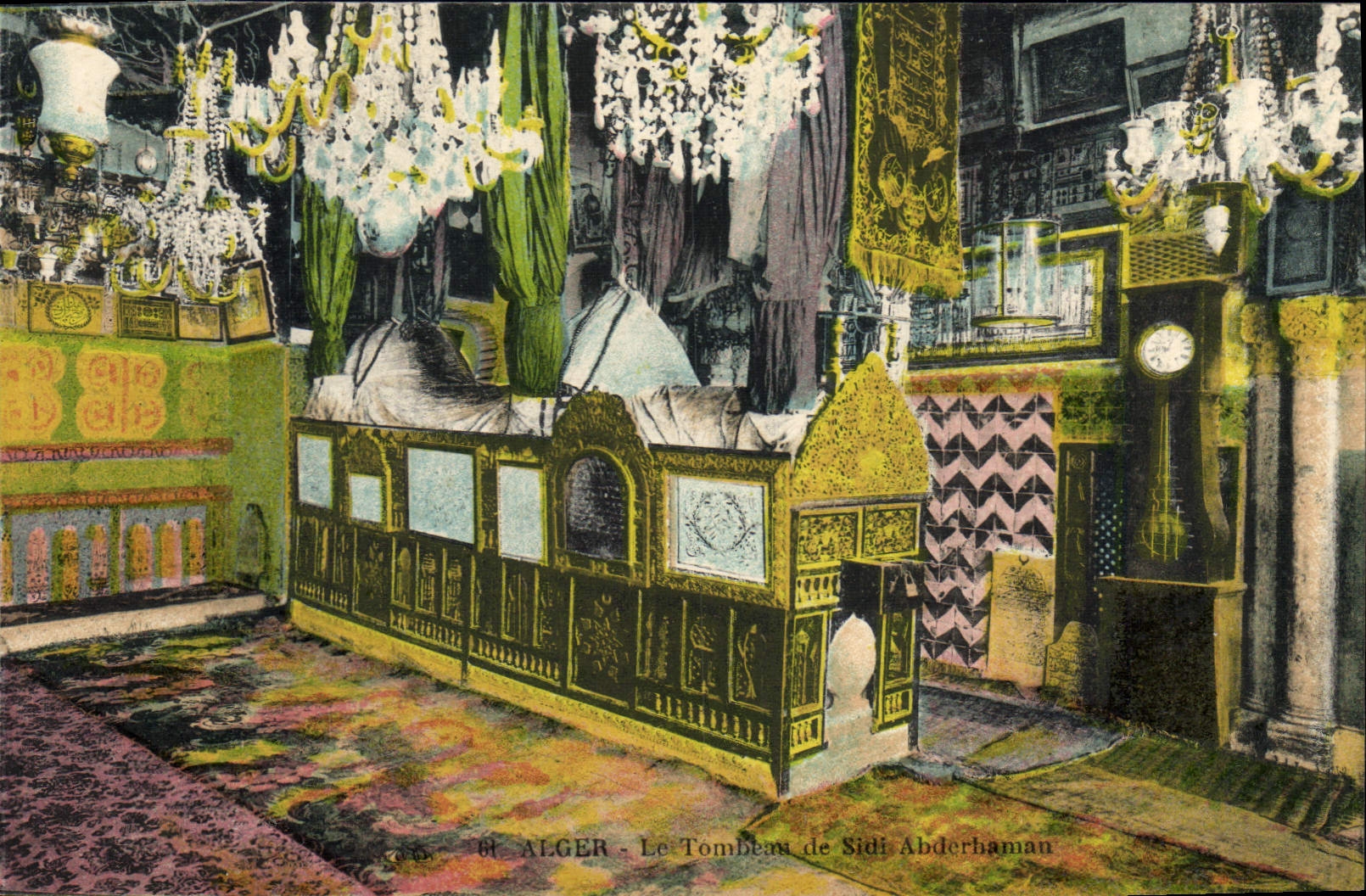 CPA Alger Le Tombeau De Sidi Abderhaman