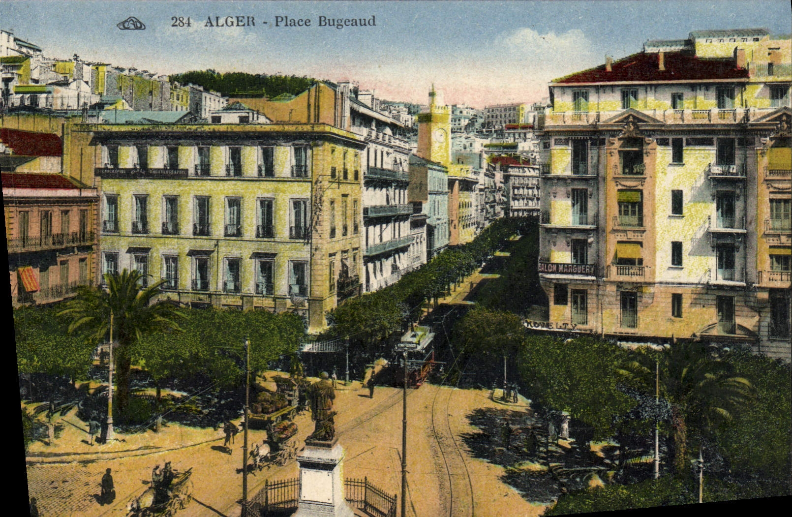 CPA Alger Place Bugeaud