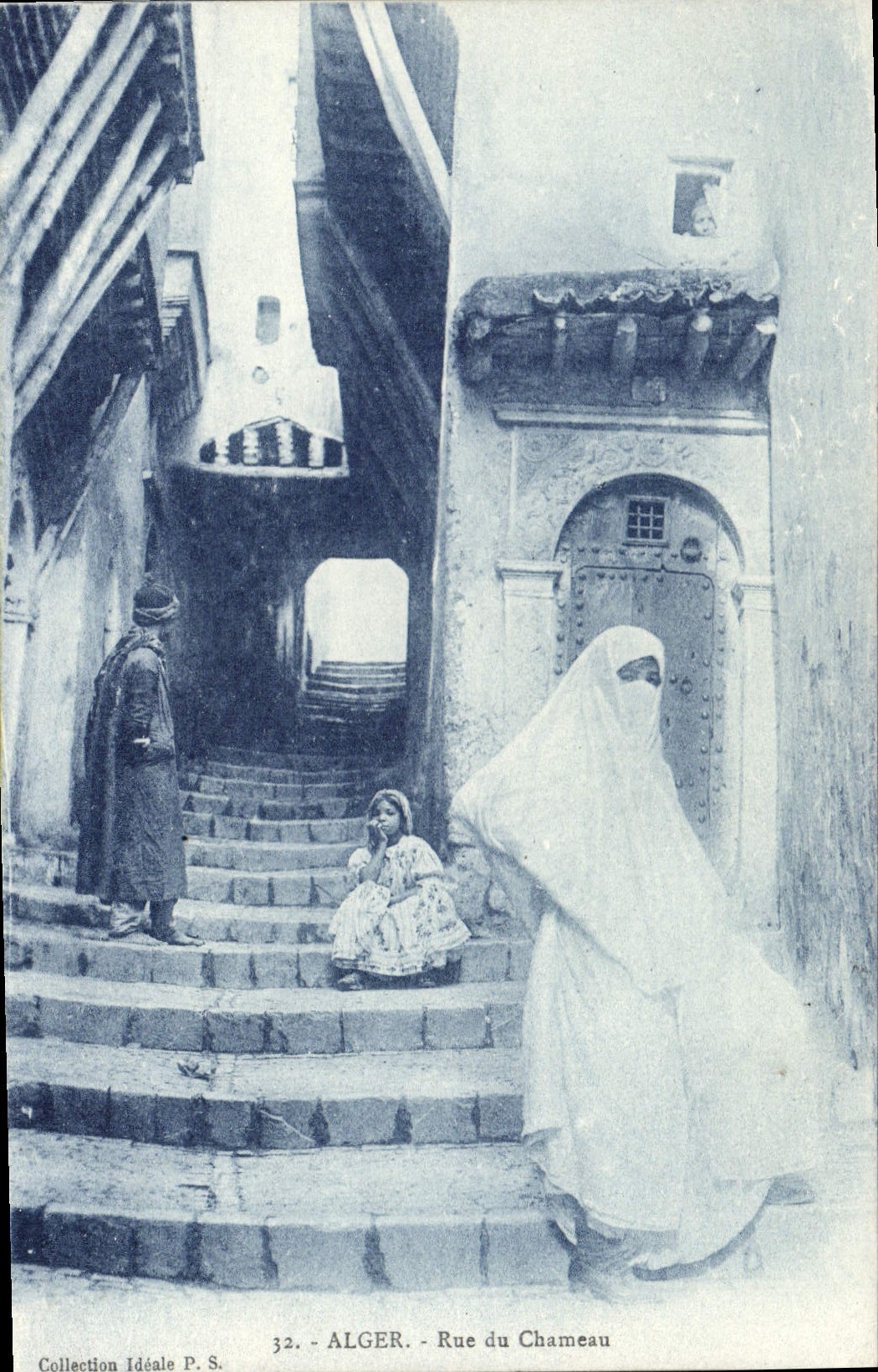 CPA Alger Rue Du Chameau