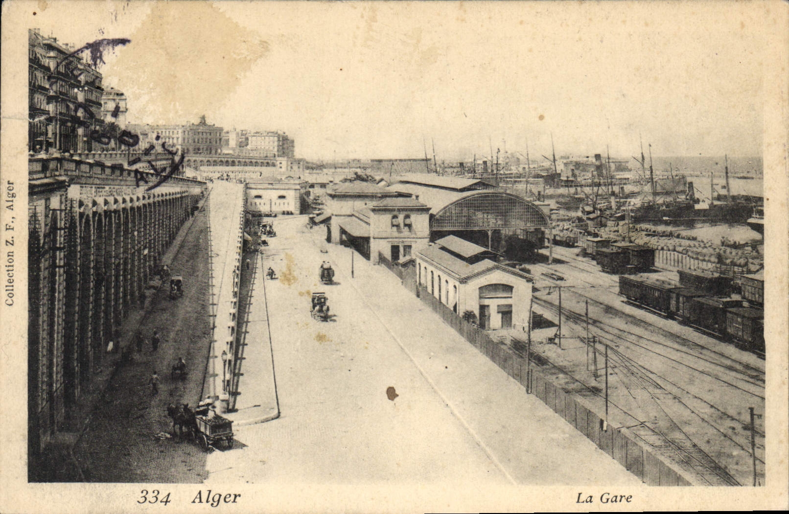 CPA Alger La Gare