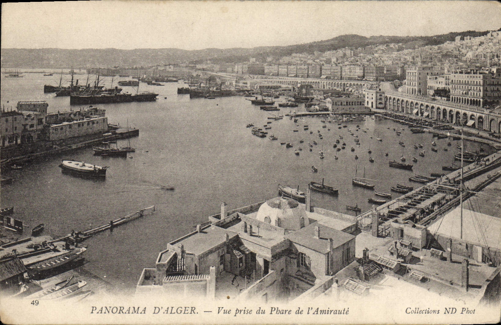 CPA Panorama D'Alger Vue Prise Du Phare De I'Amiraute