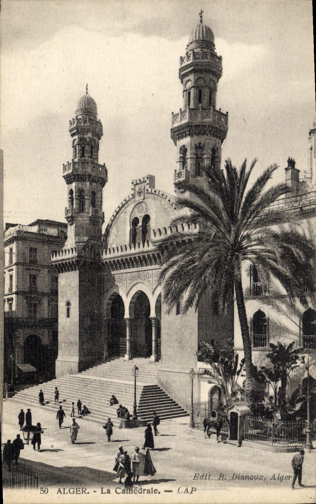 CPA Alger La Cathedrale