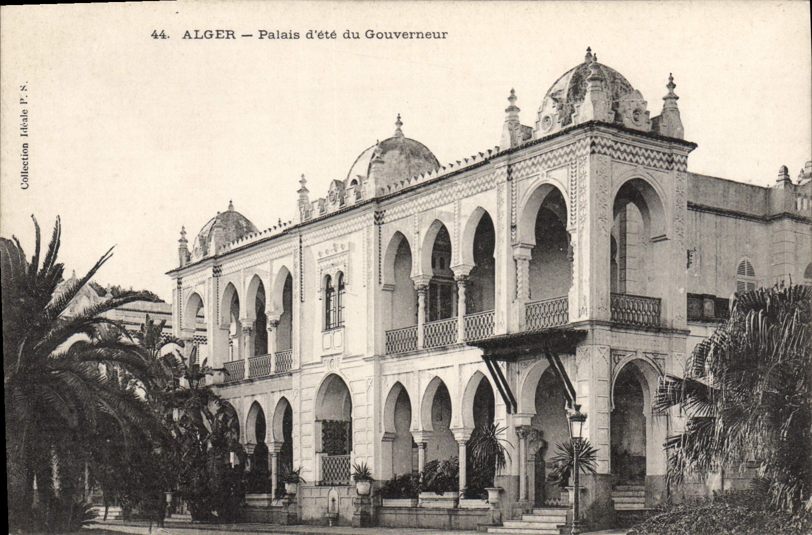CPA Alger Palais D'Ete Du Gouverneur