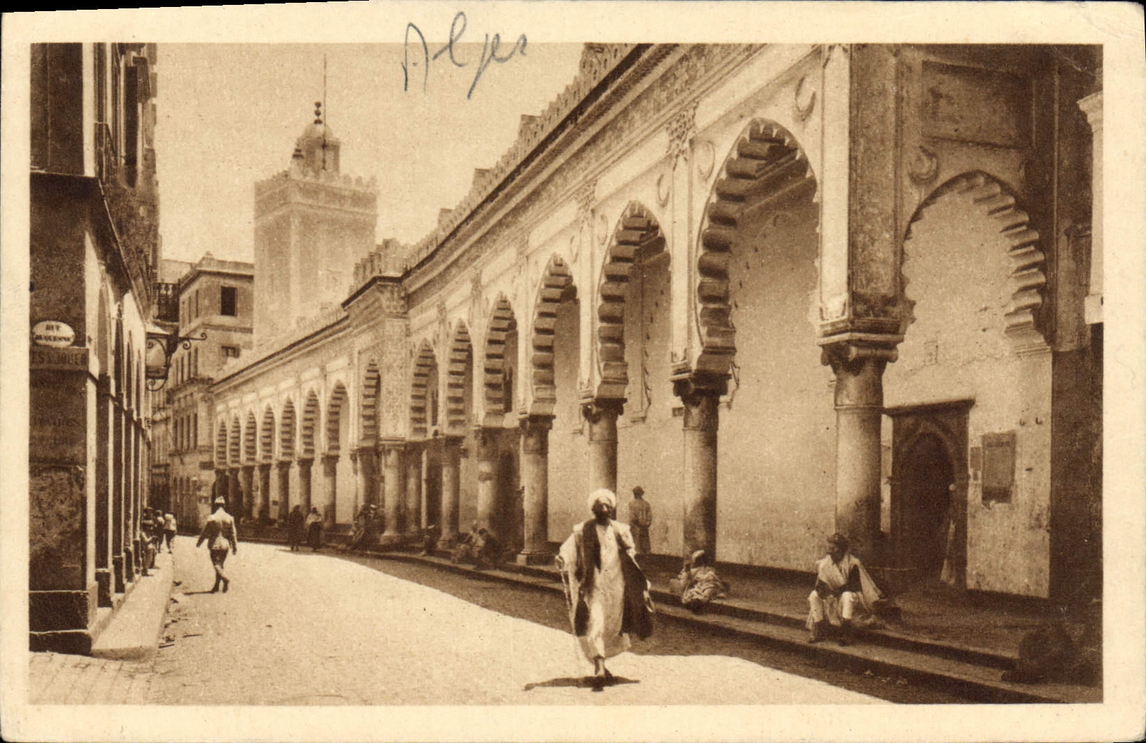 CPA Alger La Grande Mosquee