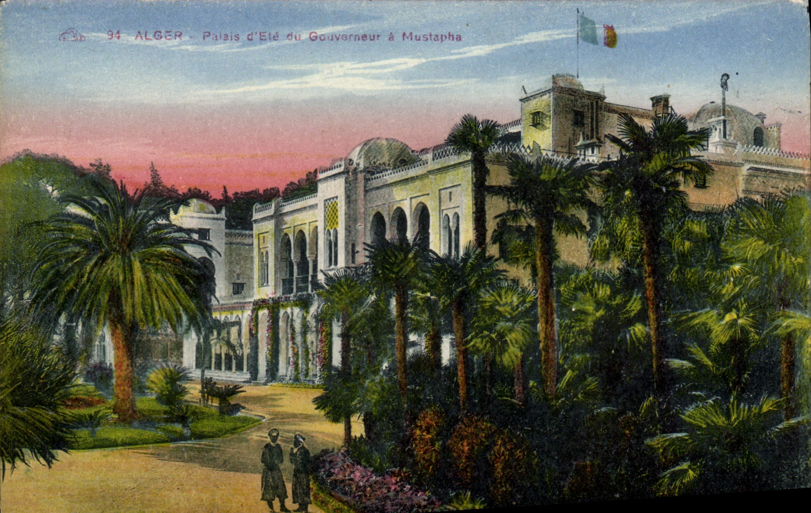 CPA Alger Palais D'Ete Du Gouverneur à Mustapha