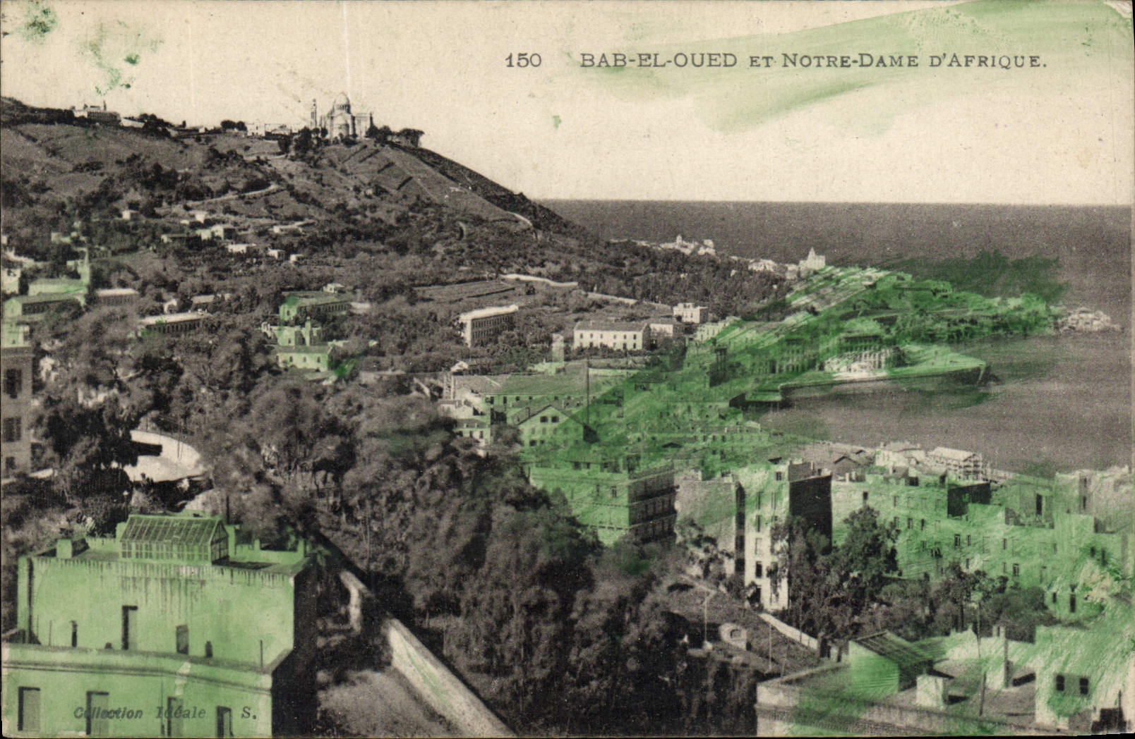 CPA Bab El Oued Et Notre Dame D'Afrique
