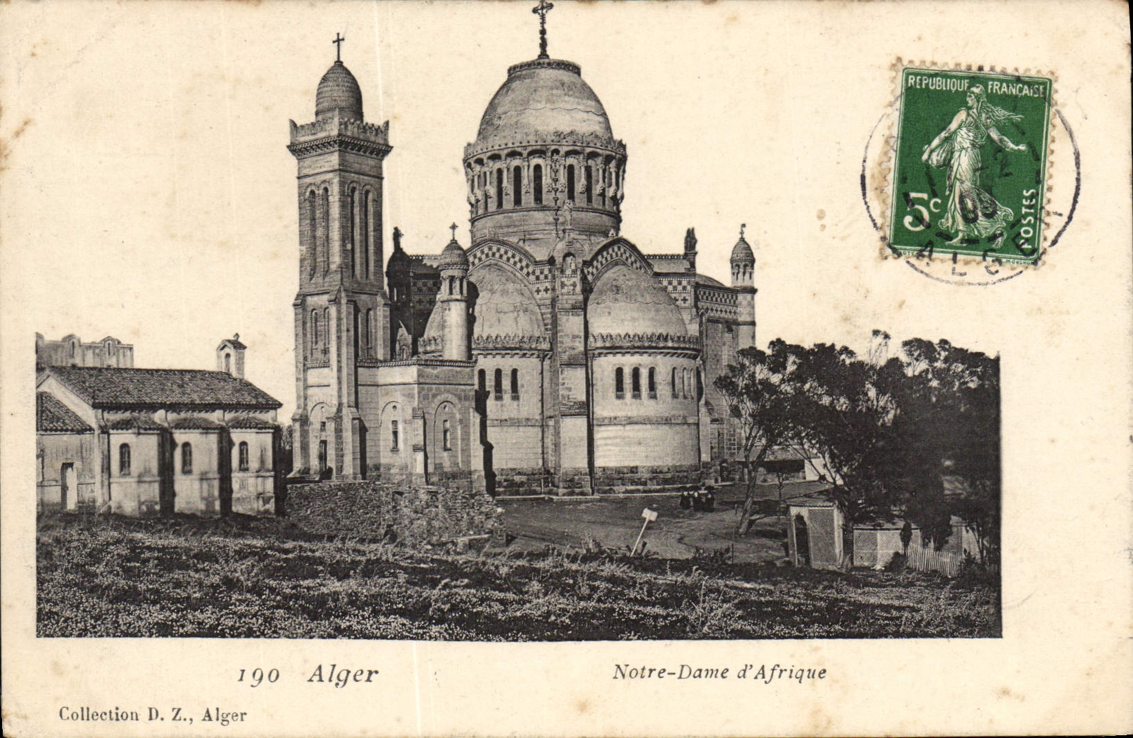 CPA Alger Notre Dame D'Afrique