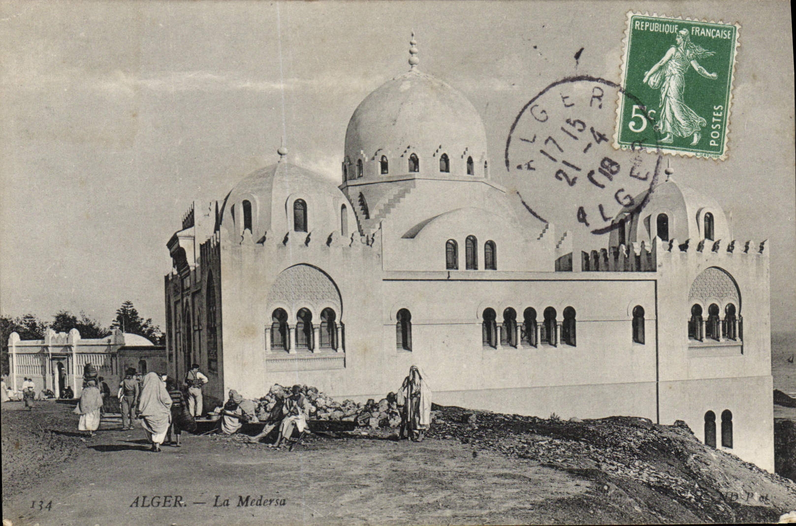 CPA Alger La Medersa