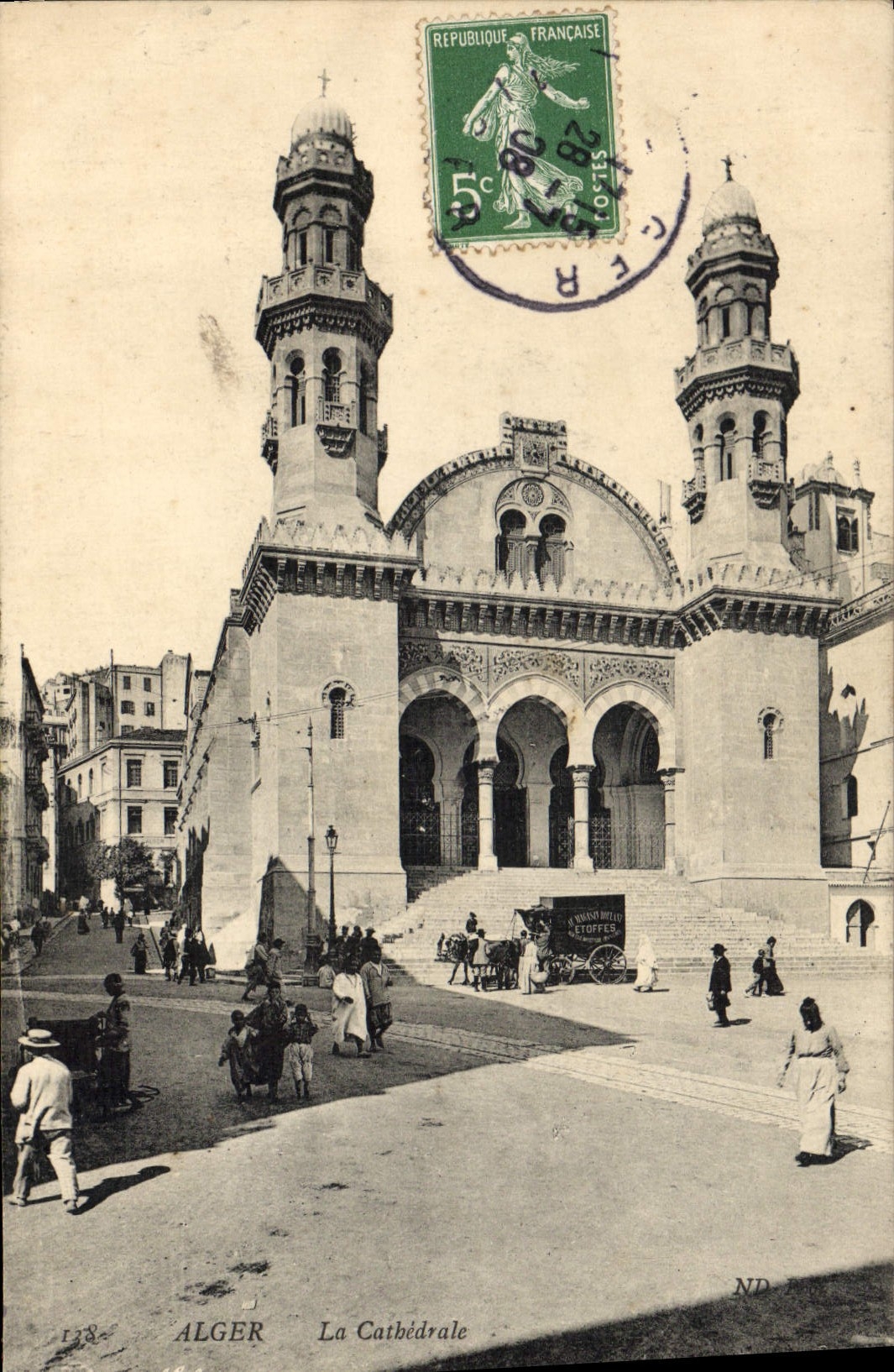 CPA Alger La Cathedrale