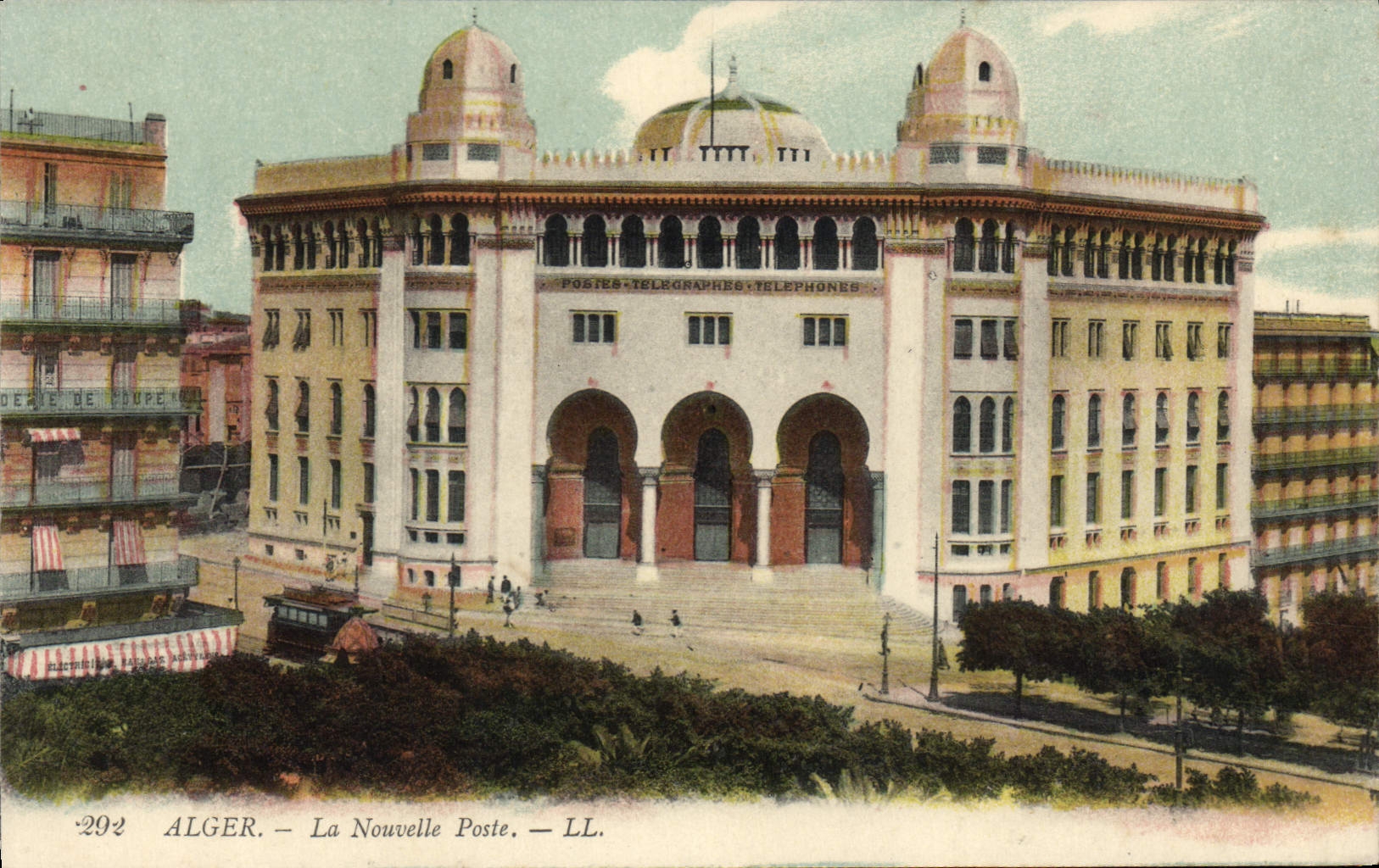 CPA Alger La Nouvelle Poste