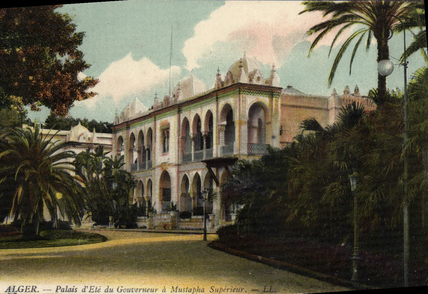 CPA Alger Palais D'Ete Du Gouverneur A Mustapha Superieur