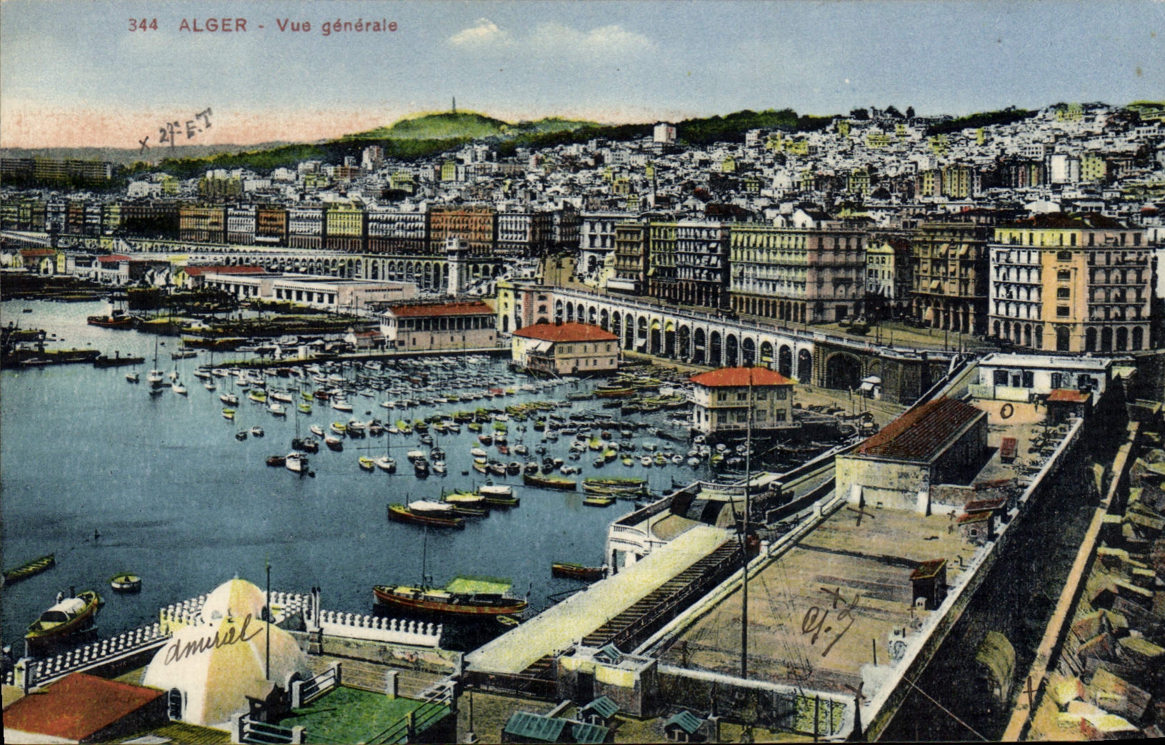 CPA Alger Vue Generale