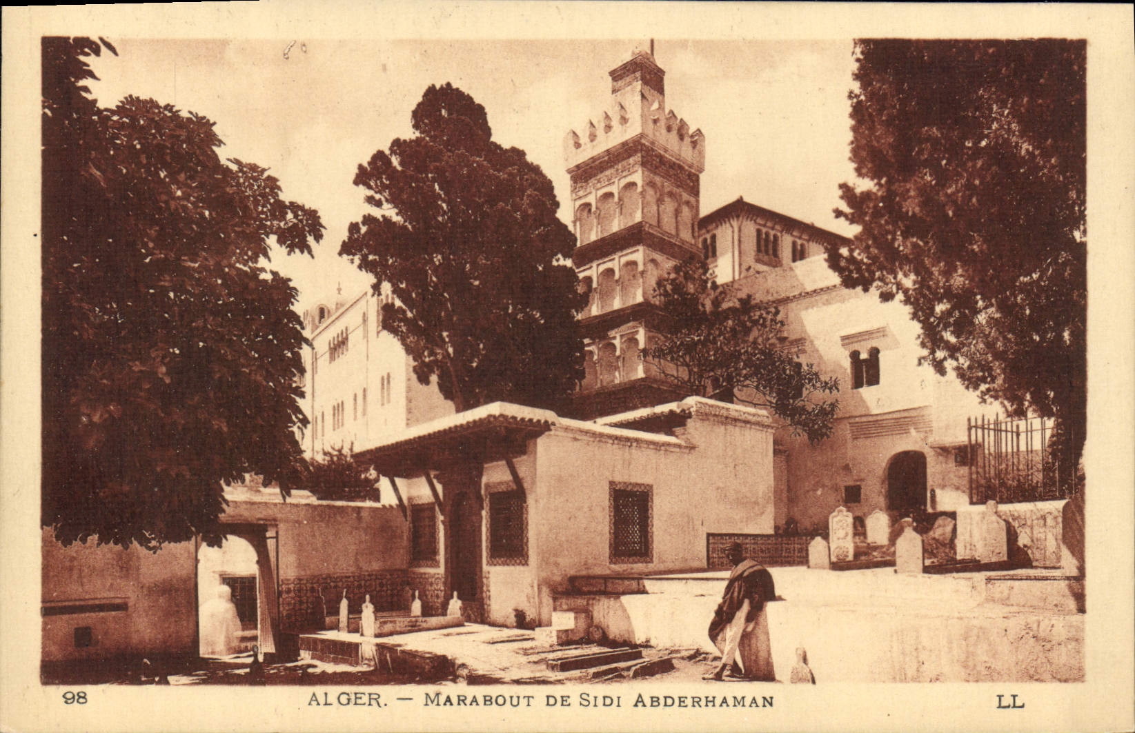 CPA Alger Marabout De Sidi Abderhaman