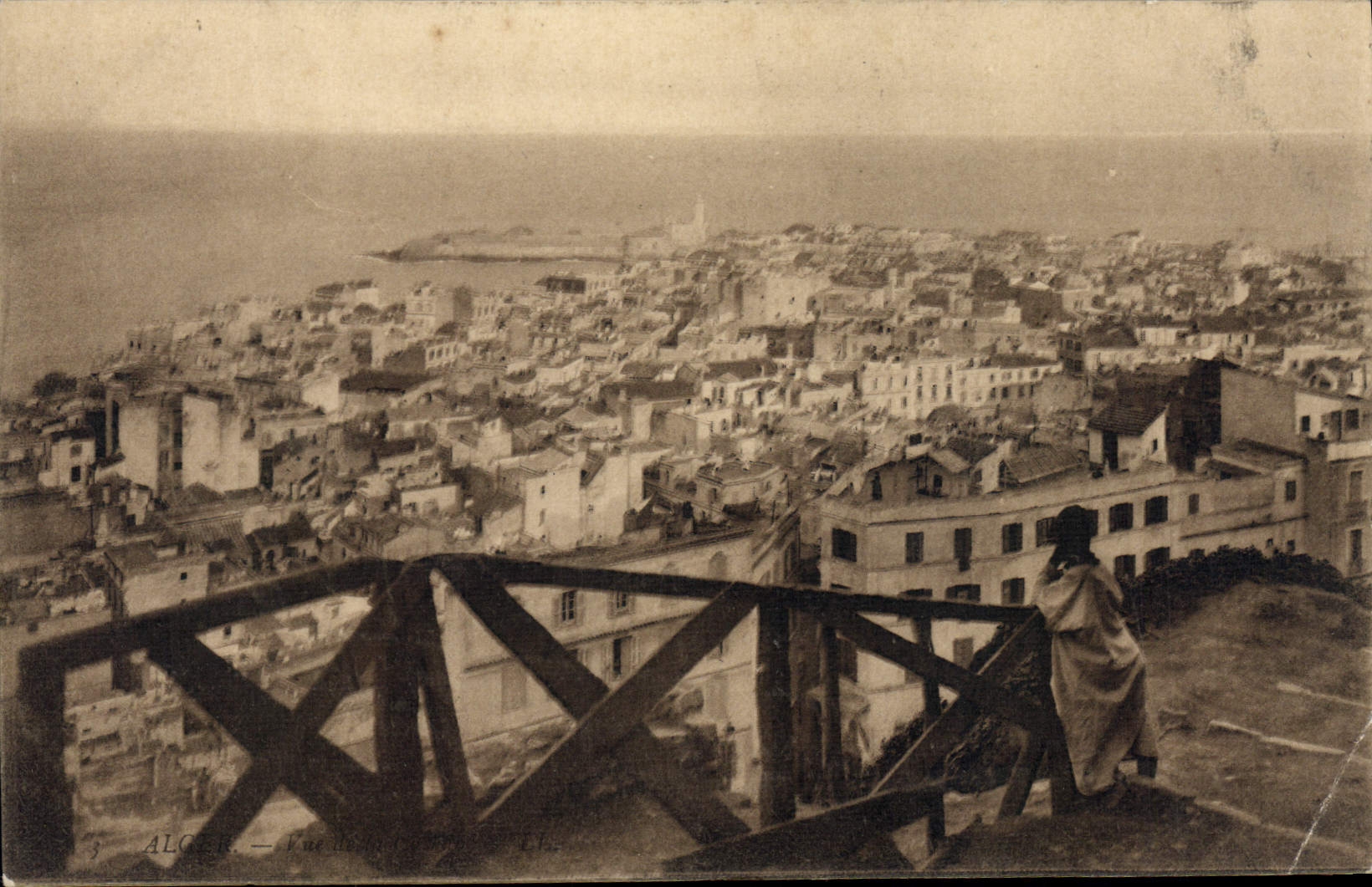 CPA Alger Vue De La Cashah