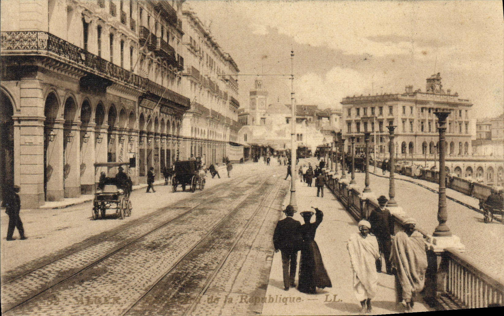 CPA Alger boulevard de la République