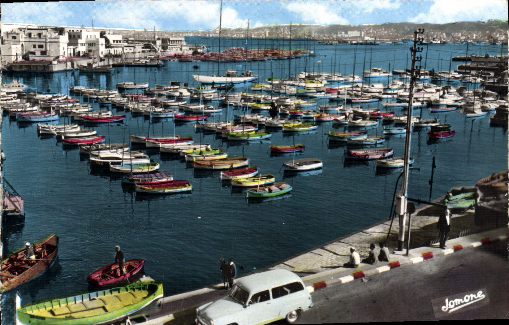 CPA Alger Vue Generale Sur Le Port De Plaisance