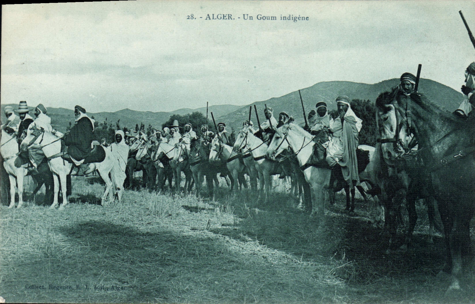 CPA Alger Un Goum Indigene