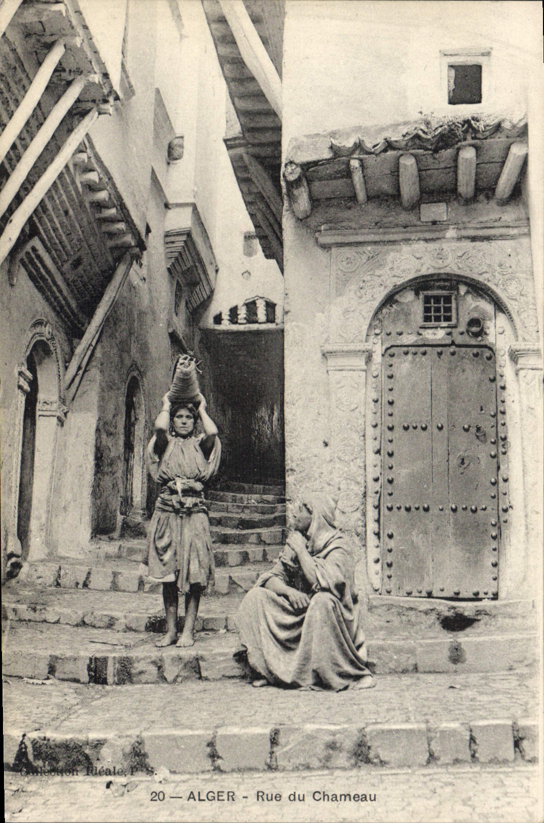 CPA Alger Rue Du Chameau