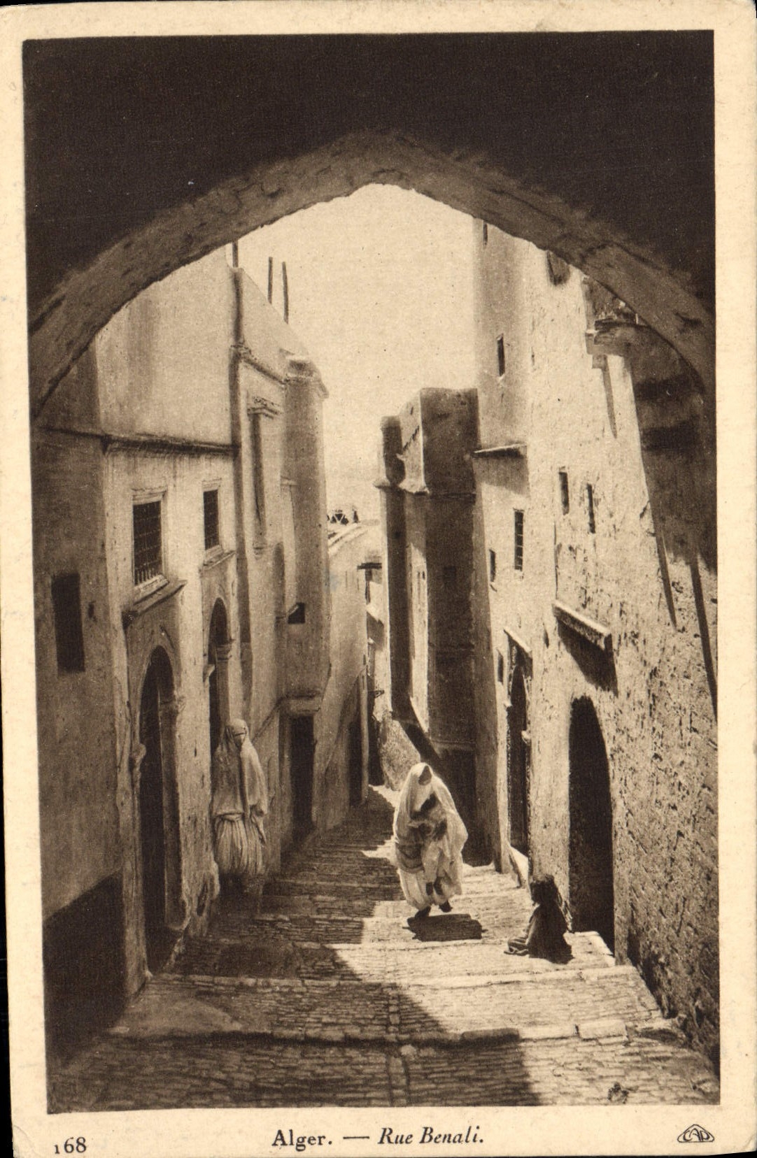 CPA Alger Rue Benali