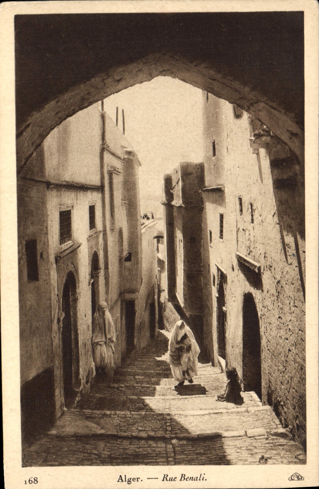 CPA Alger Rue Benali